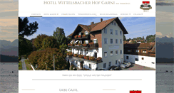 Desktop Screenshot of hotel-wittelsbacher-hof.de