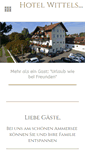 Mobile Screenshot of hotel-wittelsbacher-hof.de
