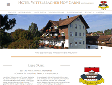 Tablet Screenshot of hotel-wittelsbacher-hof.de